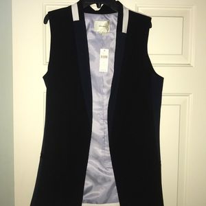 Classy Long Vest Anthropology
